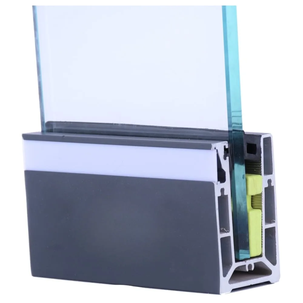 12 ► Architectural Aluminium Extrusion Aluminium Railing Profile – Aluminium Glass Railing ►