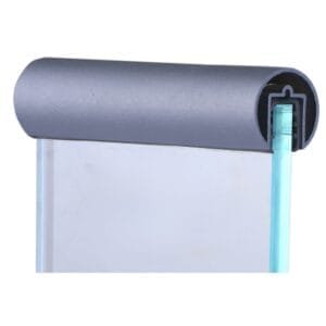 Aluminum Staircase Glass Railing
