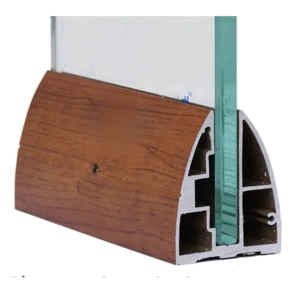Aluminium Tempered Glass Railing ► Architectural Aluminium Extrusion
