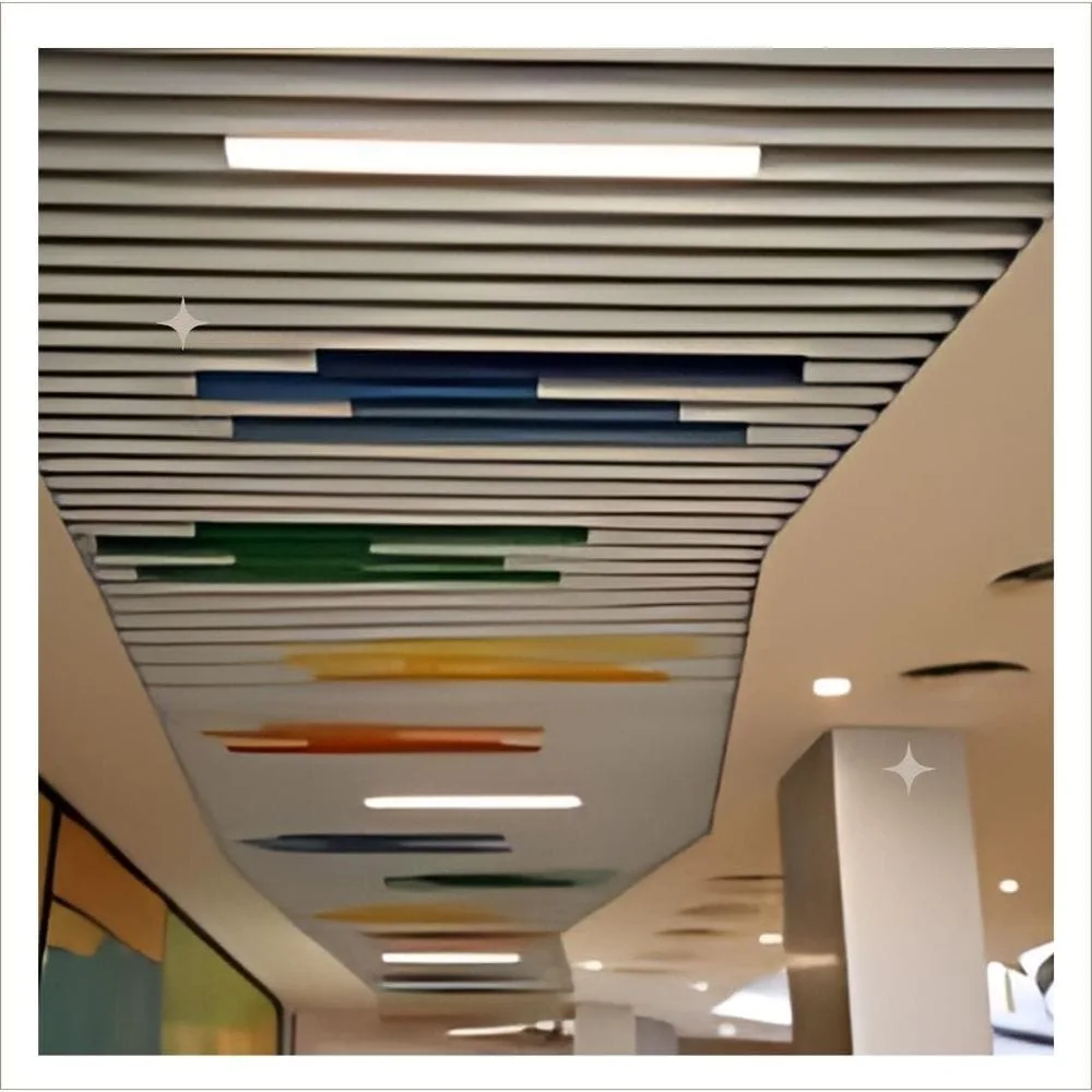 34 ► Architectural Aluminium Extrusion Aluminium Ceiling Baffle – aluminium suspended ceiling ►