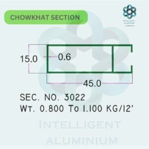 Aluminium Chowkhat Section Manufacturer ► Architectural Aluminium Extrusion