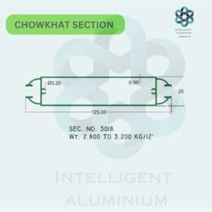 Aluminium Chowkhat Section Manufacturer ► Architectural Aluminium Extrusion