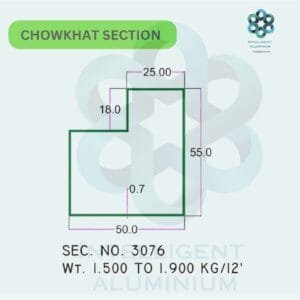 Aluminium Chowkhat Section Manufacturer ► Architectural Aluminium Extrusion