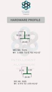 CURTAIN HARDWARE AWNING SIGNAGE_013 ► Architectural Aluminium Extrusion Aluminium Hardware Sections Manufacturer ► Architectural Aluminium Extrusion