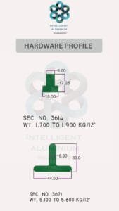 CURTAIN HARDWARE AWNING SIGNAGE_014 ► Architectural Aluminium Extrusion Aluminium Hardware Sections Manufacturer ► Architectural Aluminium Extrusion