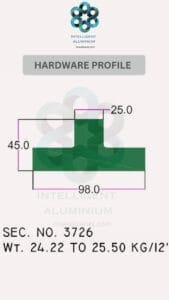 CURTAIN HARDWARE AWNING SIGNAGE_015 ► Architectural Aluminium Extrusion Aluminium Hardware Sections Manufacturer ► Architectural Aluminium Extrusion