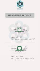 CURTAIN HARDWARE AWNING SIGNAGE_020 ► Architectural Aluminium Extrusion Aluminium Hardware Sections Manufacturer ► Architectural Aluminium Extrusion