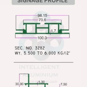 Aluminium Signage Profile ► Architectural Aluminium Extrusion