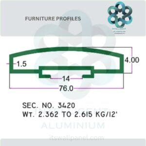 Aluminium Furniture Section ► Architectural Aluminium Extrusion Aluminium Furniture Section ► Architectural Aluminium Extrusion