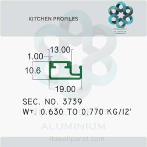 Aluminium Kitchen Profile & Sections Manufacturer ► Architectural Aluminium Extrusion