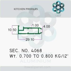 Aluminium Kitchen Profile & Sections Manufacturer ► Architectural Aluminium Extrusion