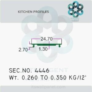 Aluminium Kitchen Profile & Sections Manufacturer ► Architectural Aluminium Extrusion