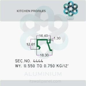 Aluminium Kitchen Profile & Sections Manufacturer ► Architectural Aluminium Extrusion