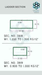 Aluminium Ladder Section Manufacturer ► Architectural Aluminium Extrusion