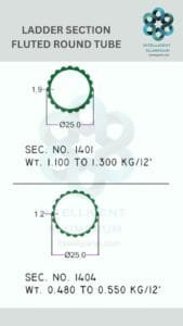 Aluminium Ladder Section Manufacturer ► Architectural Aluminium Extrusion