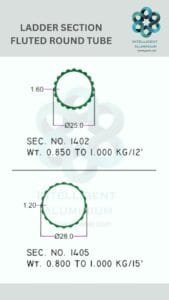 Aluminium Ladder Section Manufacturer ► Architectural Aluminium Extrusion
