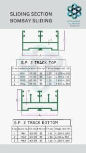 Aluminium Bombay Sliding Section Manufacturer ► Architectural Aluminium Extrusion