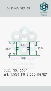 Aluminium Bombay Sliding Section Manufacturer ► Architectural Aluminium Extrusion