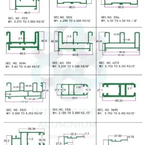 27 MM Sliding Windows Section