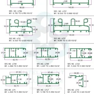 37 MM Sliding Windows Section