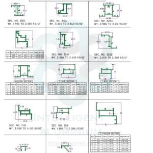 38 MM  Casement Section ► Architectural Aluminium Extrusion 38 MM Casement Section ► Architectural Aluminium Extrusion