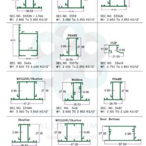 40 MM Casement Section